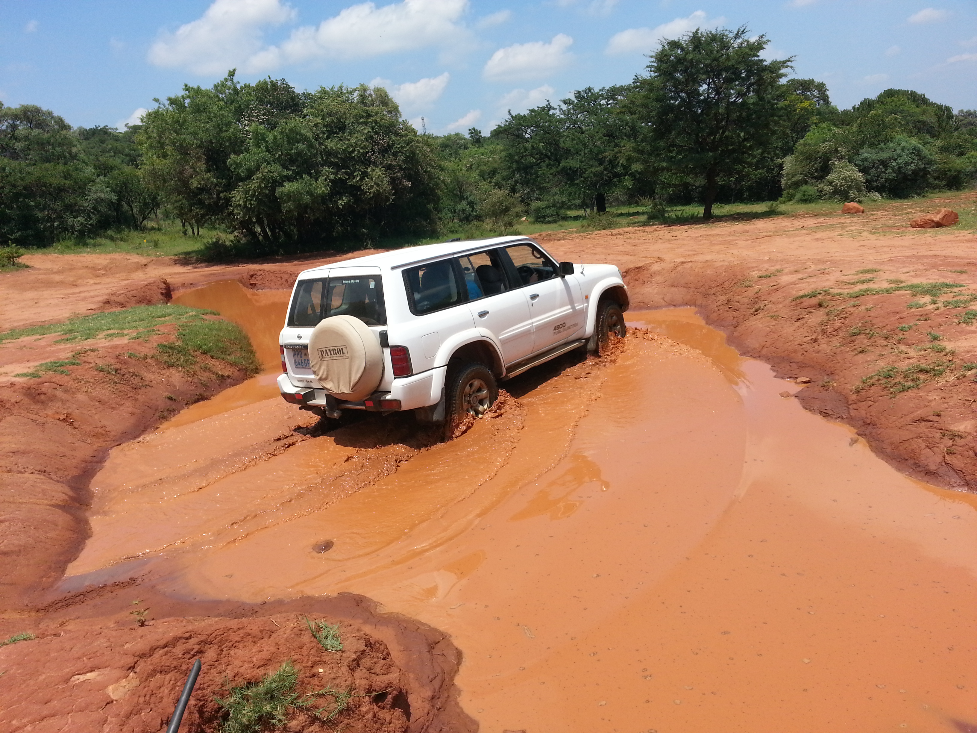 Through the Mud (turns out to be only water)
