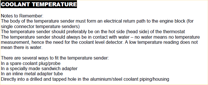 Temperatuur info