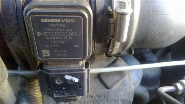 MAF sensor vir Merc A Class