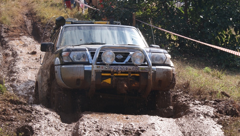 Due to this obstacle, The Brave received a bull bar!!