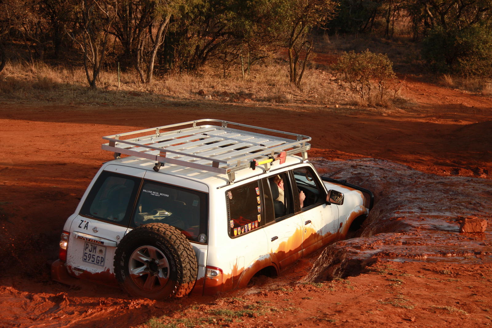 Mud bath - not my smartest move!