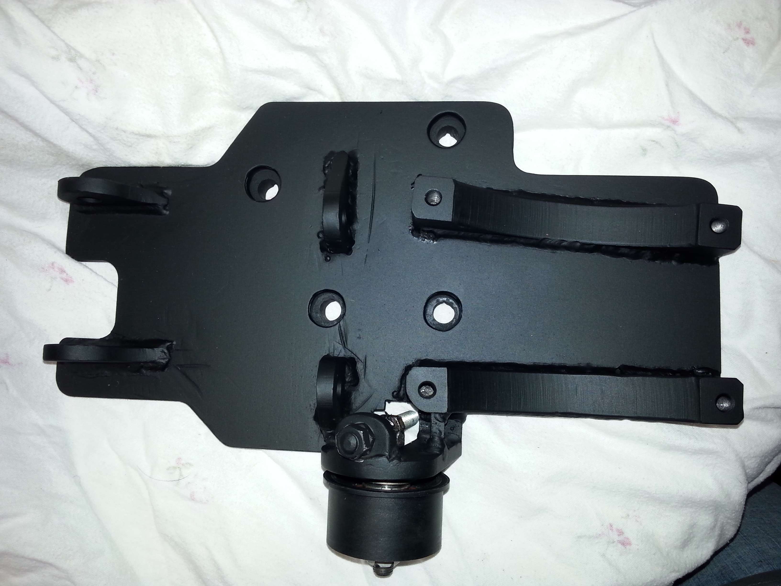 Replacement Bracket with new tensioner