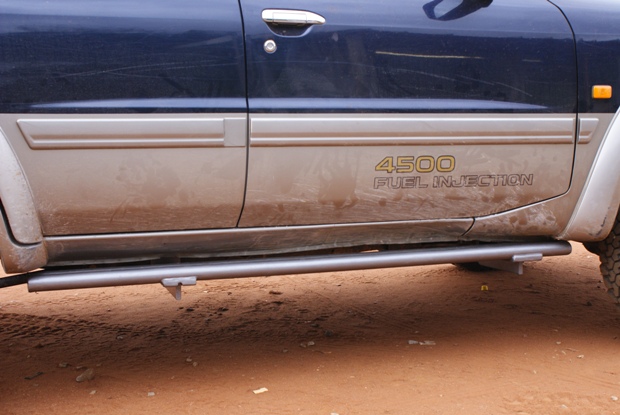 Note damage to door sill