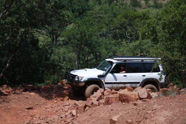 Chuck Norris showing the Jeep crowd how to do it.