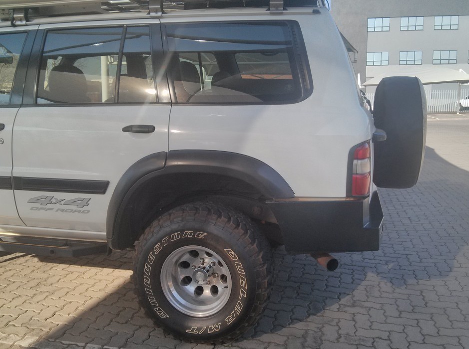From the side