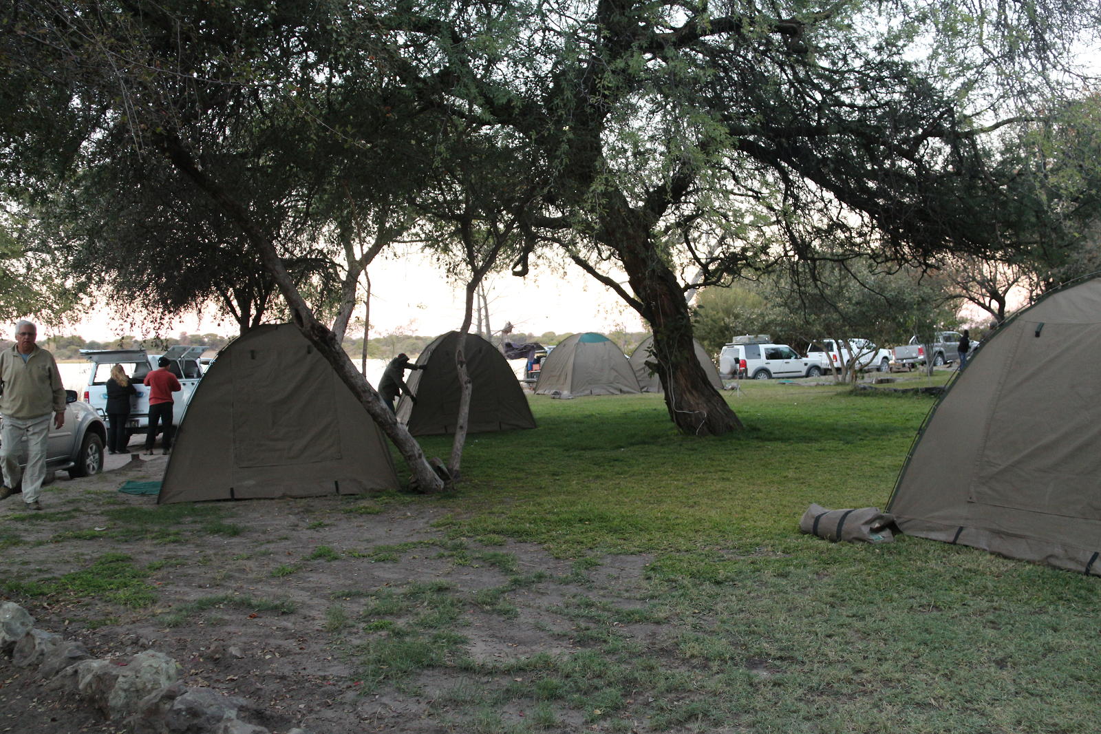 Drifters Campsite outside Maun