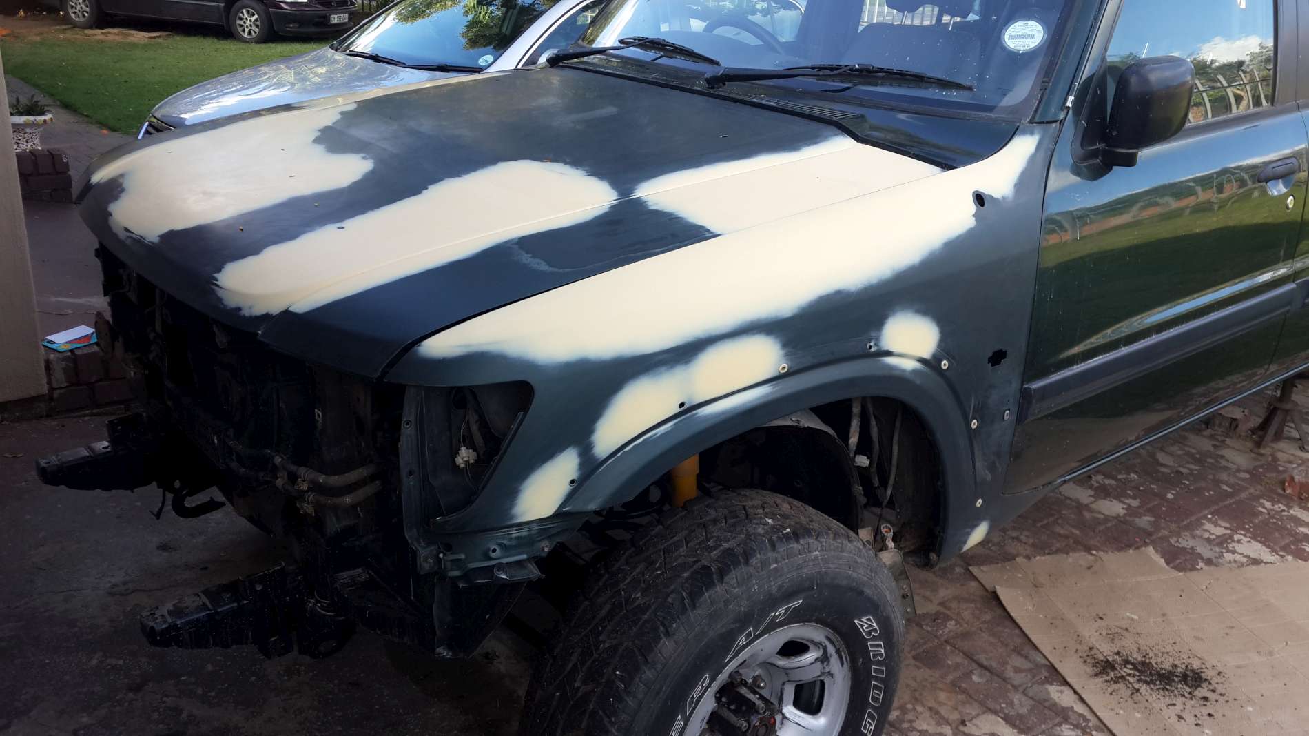 body ready for the basecoat