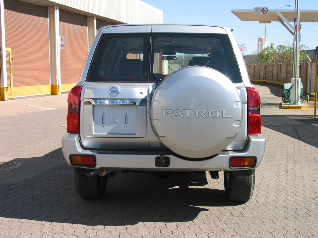 Patrol with a Bumper with SA approved tail lights