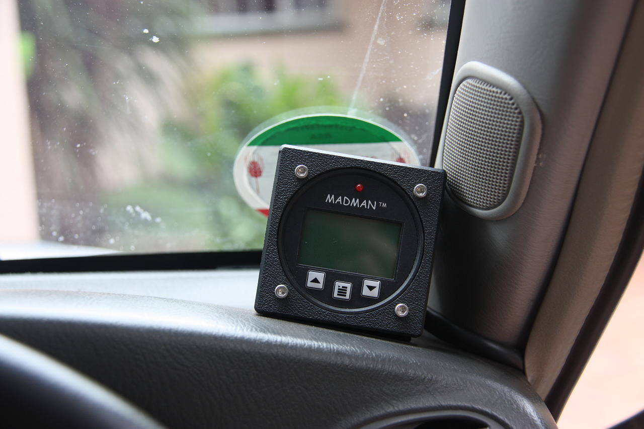 Dash mount.